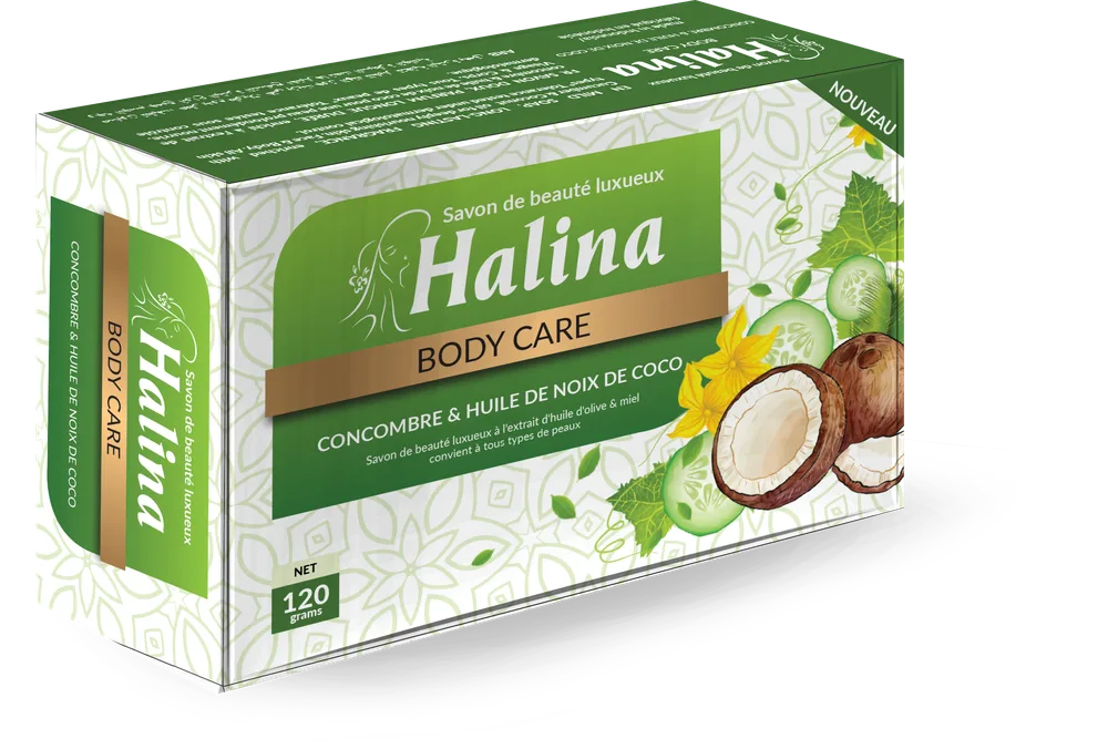 Halina — Cucumber & coconut oil